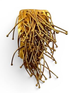 Vintage Designer Izabel Lam 1980's-90's Kinetic “Willow Brooch”